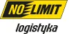 Logo firmy No Limit Logistyka w kolorach żółto-czarnych