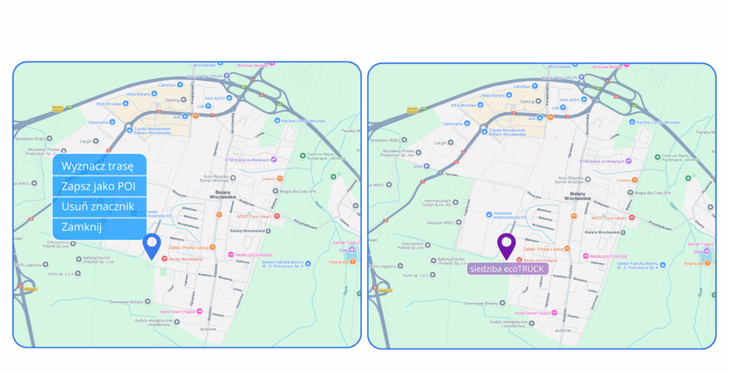 Monitoring GPS z możliwością wyznaczania dowolnych geostref